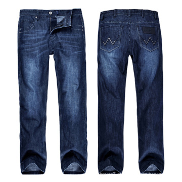 Fábrica OEM Homens Men Lazer Calças Moda Cotton Denim Jeans